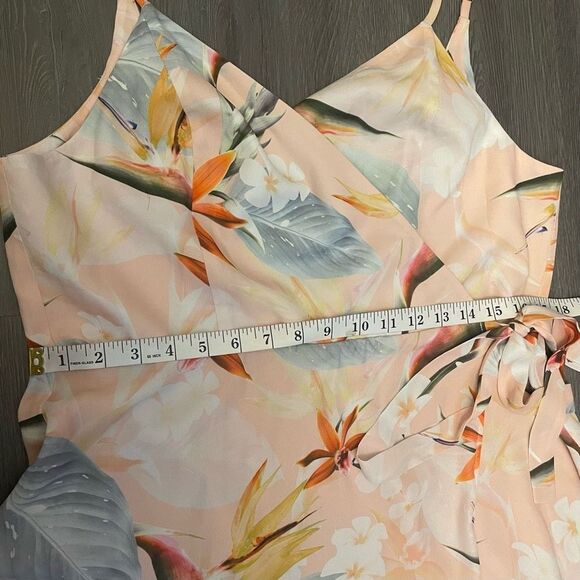 Show Me Your MuMu Mariah Wrap Gown in Paradise Tropical Floral Size XXXL 3X - Picture 10 of 12